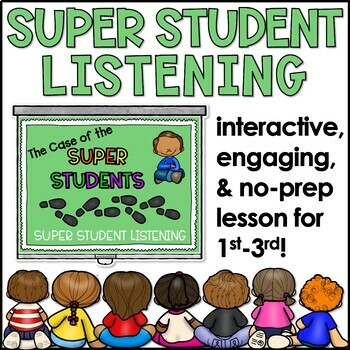 Preview of Listening Skills Lesson and Activities