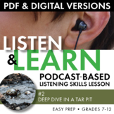Listening Skills Podcast Activity, Listen & Learn #2, PDF 