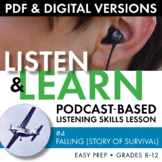 Listening Skills Podcast Activity, Listen & Learn #4, PDF 
