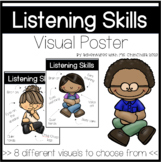 Listening Skills Visual Poster (PBIS)
