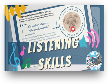 Preview of Listening Skills Task - Bill Haley: Rock Around The Clock - Rock and Roll Music