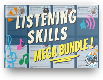 Preview of Listening Skills Tasks - Popular Music Styles - MASSIVE Growing BUNDLE!