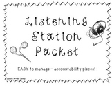 Listening Station Comprehension Worksheets