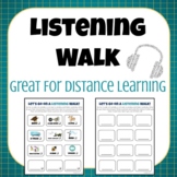Listening Walk Worksheet