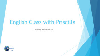 Preview of Listening and Dictation Skills ESL American English