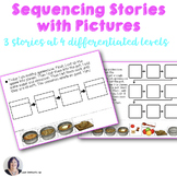 Listening and Sequencing Skills Simple Recipes 4 Levels se