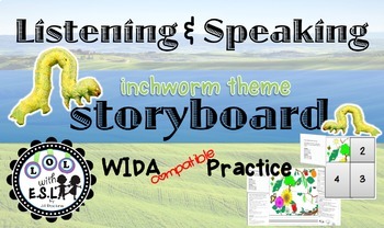 Preview of Listening and Speaking Storyboard for WIDA practice