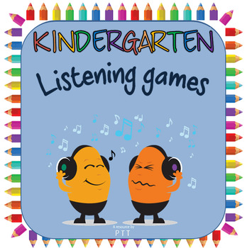 Preview of Listening games for K / pre-K Pre-reading sound activities