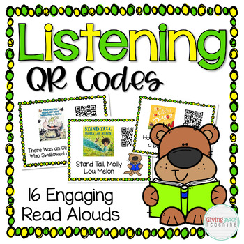 Preview of Listening to Reading QR Codes