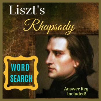 Preview of Liszt's Rhapsody (1996) WORD SEARCH