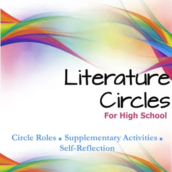 Preview of Literature Circles for High School - Roles, Assignments, and Evaluation Sheets