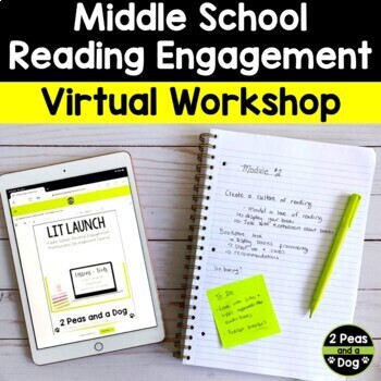 Preview of Lit Launch Middle School Reading Engagement Workshop
