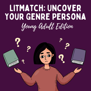Preview of LitMatch: Uncover Your Book Genre Persona with this Quiz & Video Collection