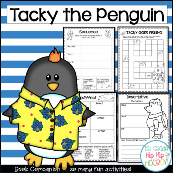 Preview of Book Companion for Tacky the Penguin