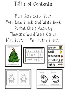 Christmas Tree, Christmas Tree, What Do You See? by First Grade Friendly Frogs