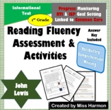 Literacy Activity Sheets for 1st Grade, John Lewis