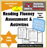 Literacy Activity Sheets for 3rd Grade, John Lewis