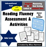 Literacy Activity Sheets for Fourth Grade, John Lewis