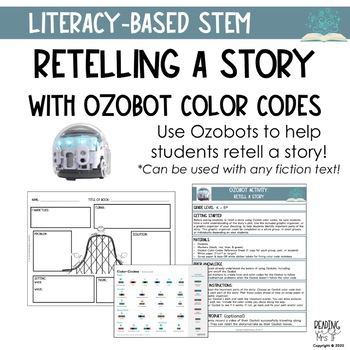 Preview of Literacy-Based STEM lesson: Retell a Story with Ozobot