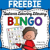 Literacy Bingo for Distance Learning FREEBIE