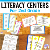 Literacy Center Activities 2nd Grade - ABC Order, Blends, 