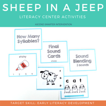 Preview of Literacy Center Activities - Farm Activities