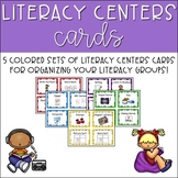 Literacy Center Cards/Labels/Signs