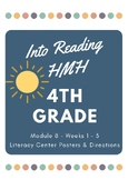 Literacy Center Direction Posters - HMH Into Reading (G4 -