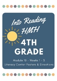 Literacy Center Direction Posters - HMH Into Reading (G4 -
