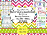 Literacy Center: Higher Level Comprehension Questions with