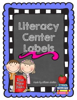 Preview of Literacy Center Labels