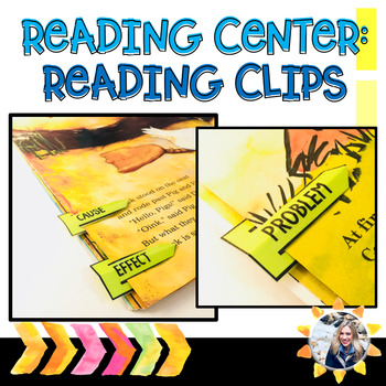 Preview of Literacy Center: Reading Clips