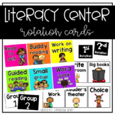 Literacy Center Rotation Cards