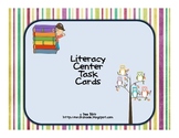Literacy Center Task Cards