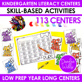 113 Kindergarten Literacy Centers Skills-Based Word Work C