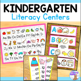 Literacy Centers Kindergarten - Alphabet Activities, Begin