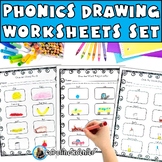 Draw the Word Phonics Worksheets Kindergarten Centers Inte