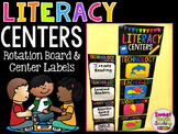 Literacy Centers Rotation Board | Reading Centers & Worksh