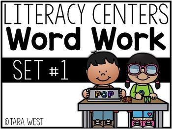 Preview of Literacy Centers SUPER Pack #1