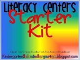 Literacy Centers Starter Kit- Everything you may need!