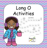 Literacy Centers- Winter Themed Long O Packet