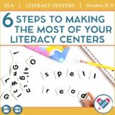 Literacy Centers eBook: 6 Steps to Making the Most of Your