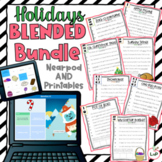 Literacy Centers for ALL YEAR with Holiday Nearpod Games a