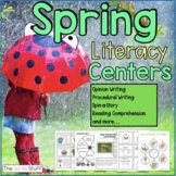 Literacy Centers for Spring Reading Comprehension