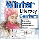 Literacy Centers for Winter Winter Activities After Winter Break