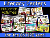 Literacy Centers for the Year BUNDLED! Aligned to the CC