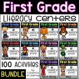 Literacy Centers for the Year - First Grade