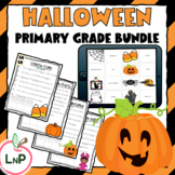 Literacy Centers with Halloween Games, October Activities,