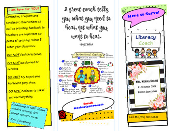 Preview of Literacy Coach Brochure