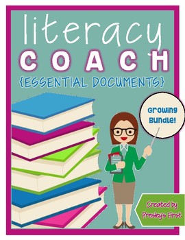 Preview of Literacy Coach Essential Documents {EDITABLE}